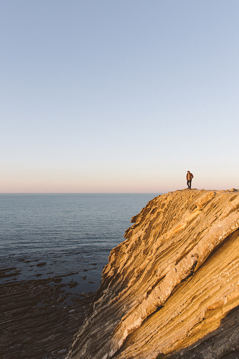 corniche, Urrugne, côte basque. Photo : Jon Sanchez (@platoux)