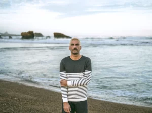 Photo de collection Bask in the Sun. Biarritz, grande plage. Automne hiver 2023
