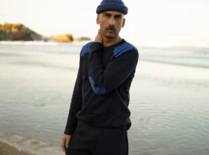 Photo de collection Bask in the Sun. Biarritz, grande plage. Automne hiver 2023