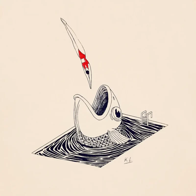 natural DIVING tee – Image 2