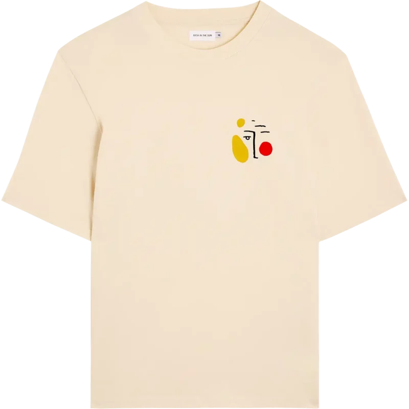 cream MINI CALDER tee