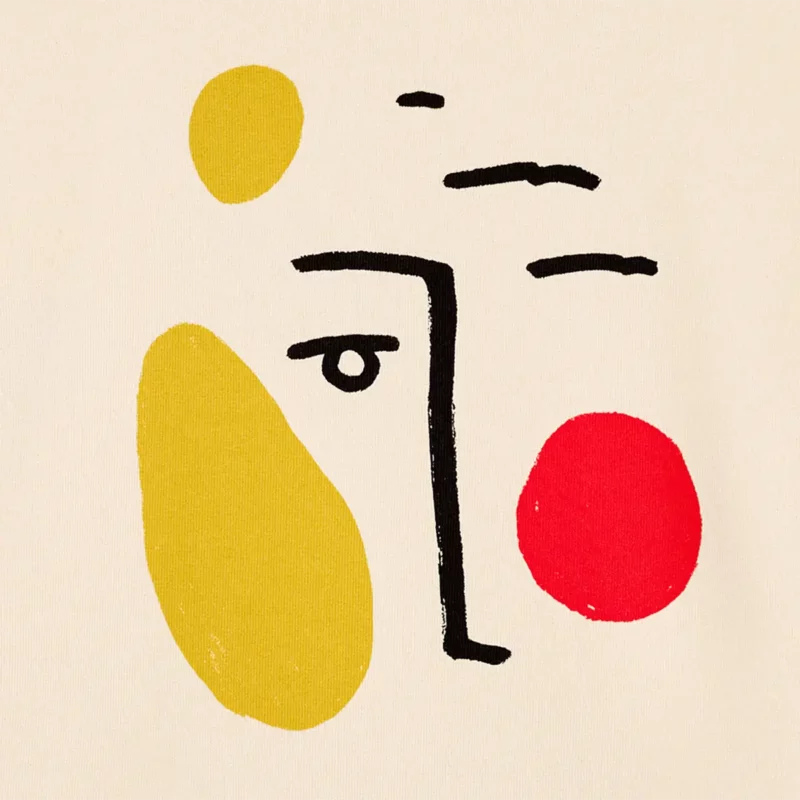 cream CALDER sweat – Image 2