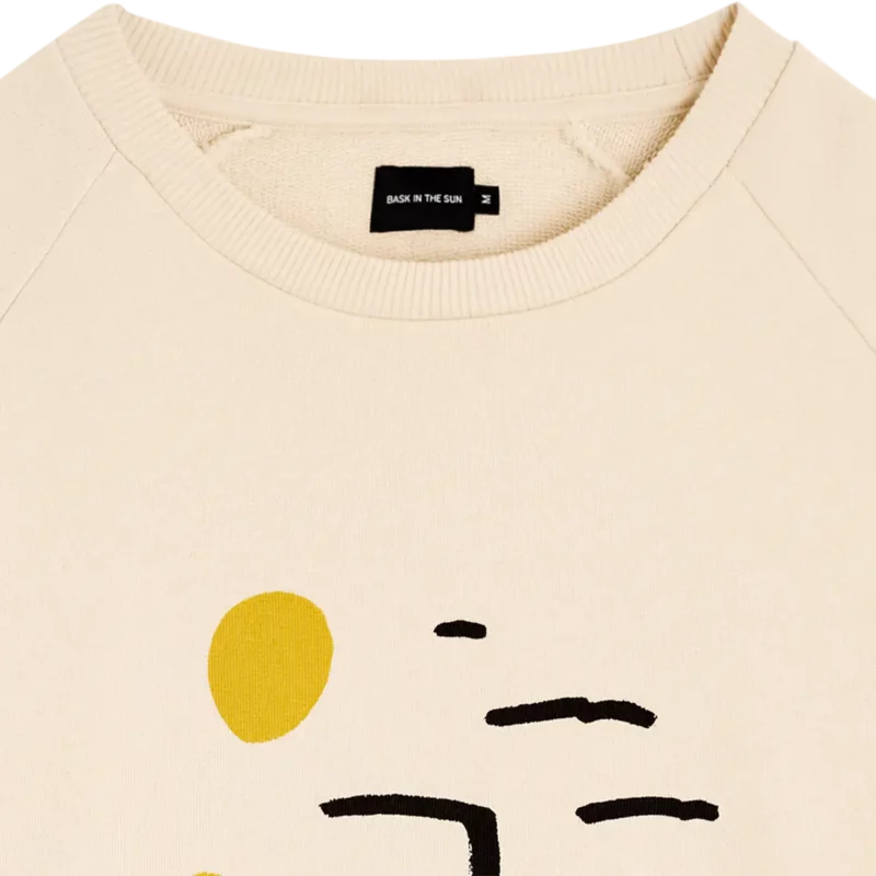 cream CALDER sweat – Image 3
