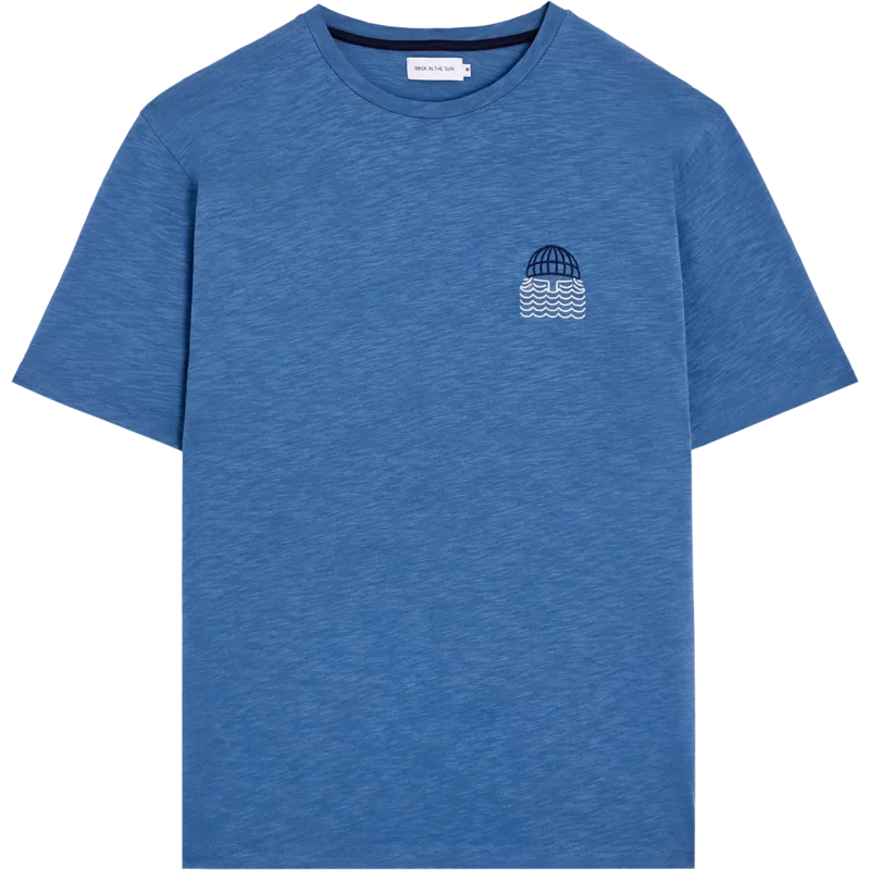 blue MINI TO THE SEA tee