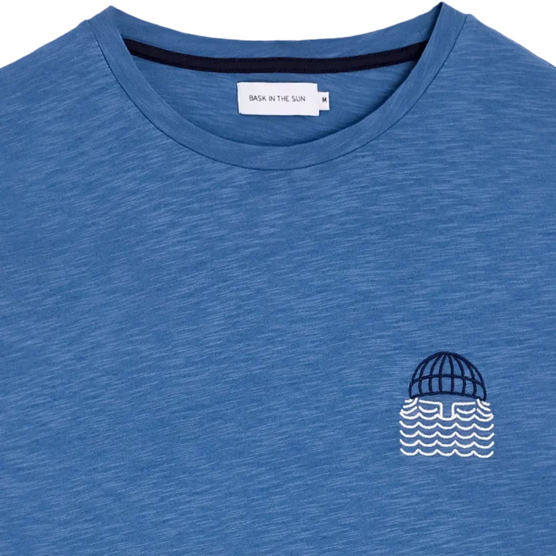 blue MINI TO THE SEA tee – Image 2