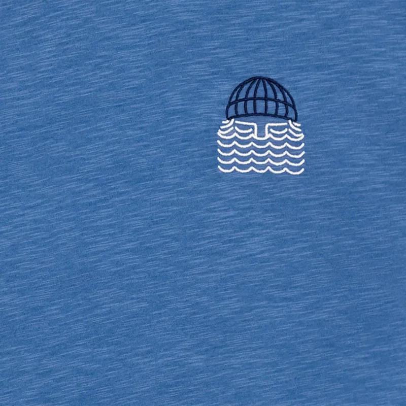 blue MINI TO THE SEA tee – Image 3