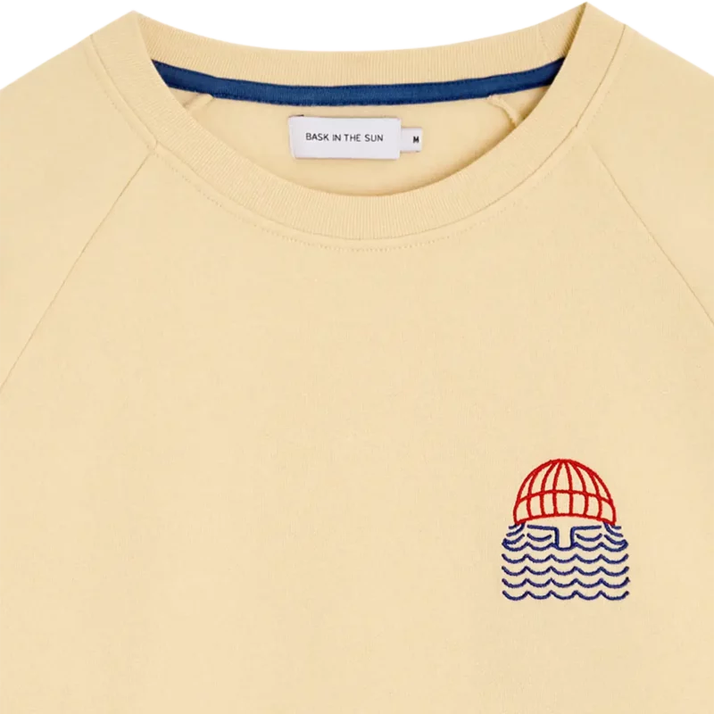 cream MINI TO THE SEA sweat – Image 2