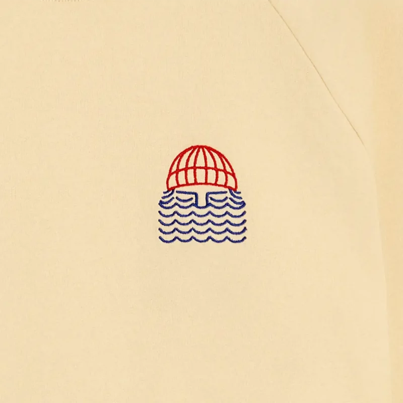 cream MINI TO THE SEA sweat – Image 3