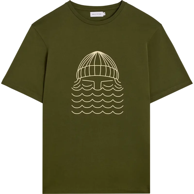 olive TO THE SEA tee