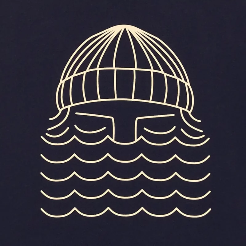 navy TO THE SEA tee – Image 2
