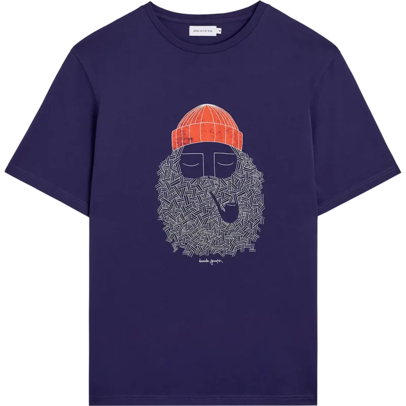 indigo SMOKING PIPE tee