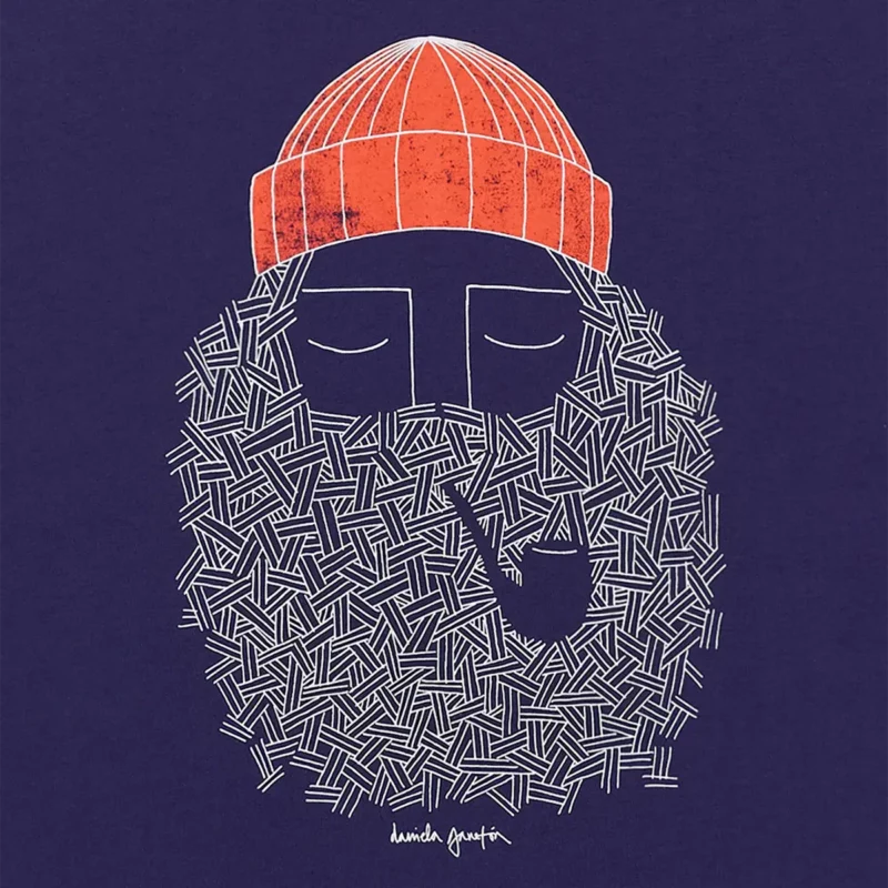 indigo SMOKING PIPE tee – Image 2