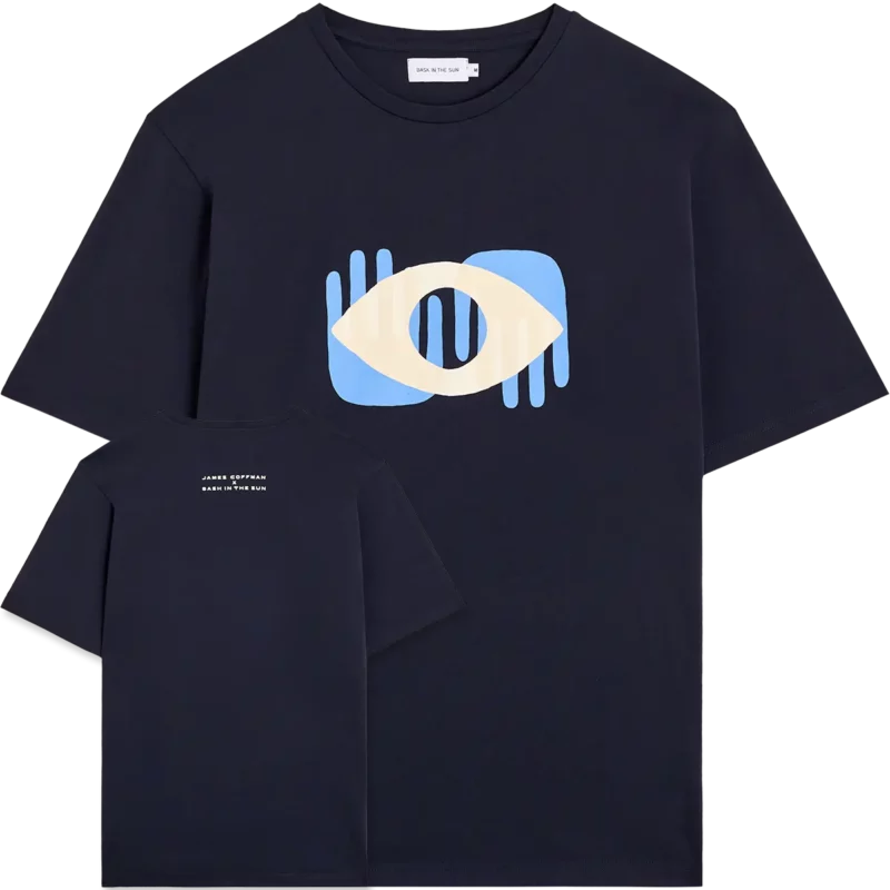 navy EYE tee