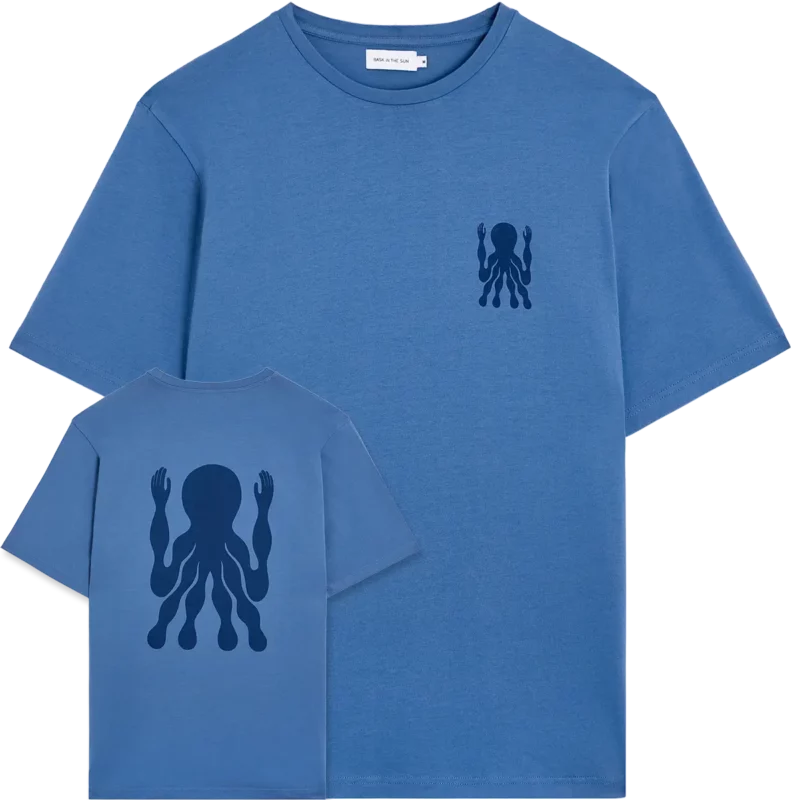 blue PULPO tee
