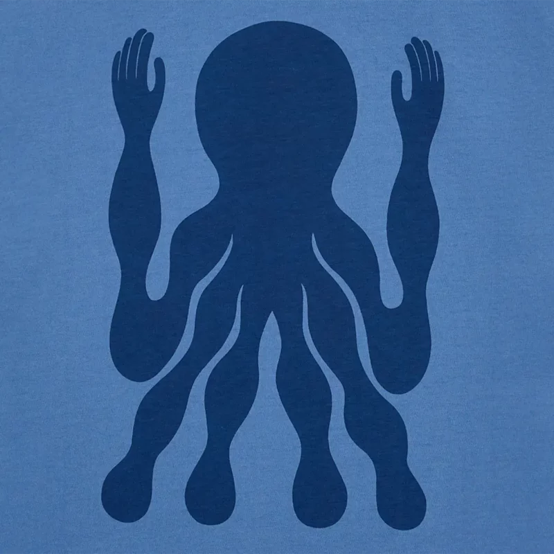 blue PULPO tee – Image 2