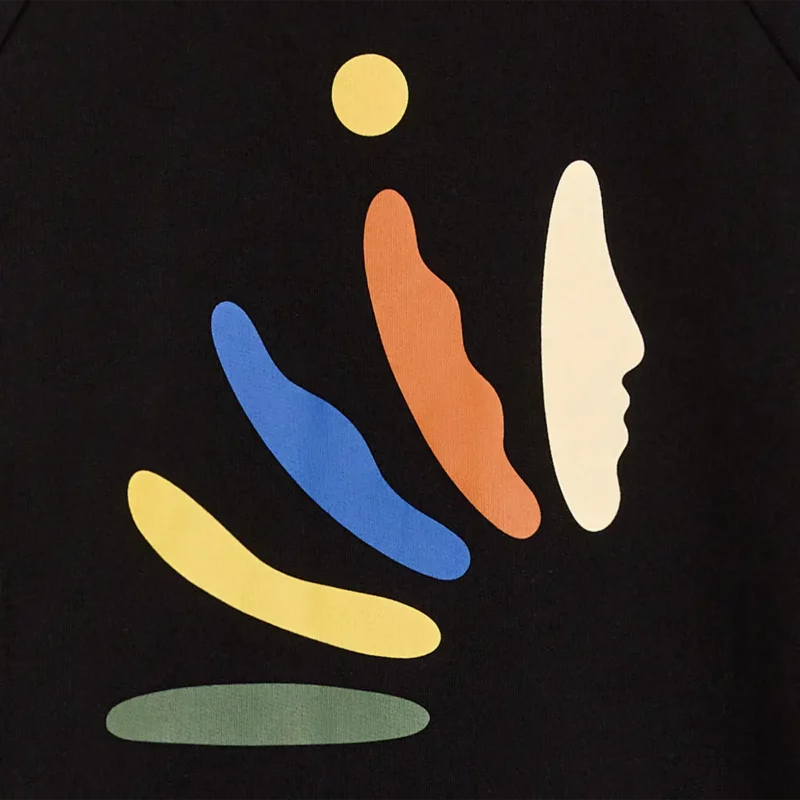 black REINCARNATION sweat – Image 2
