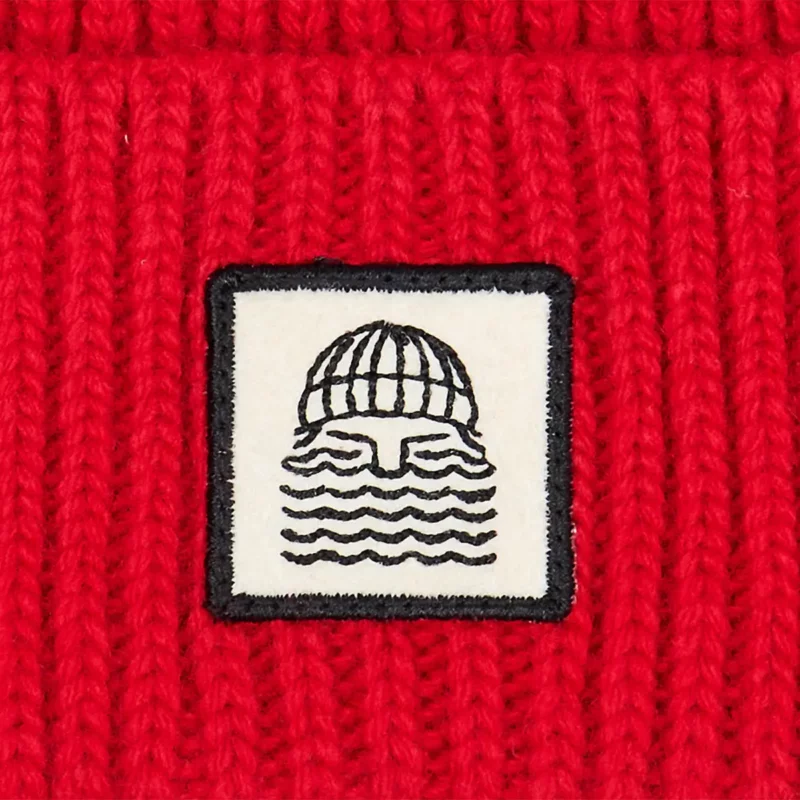 red MINI TO THE SEA beanie – Image 2