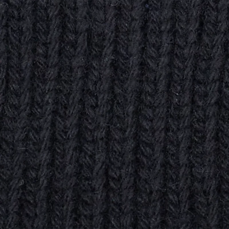 black MINI TO THE SEA beanie – Image 3