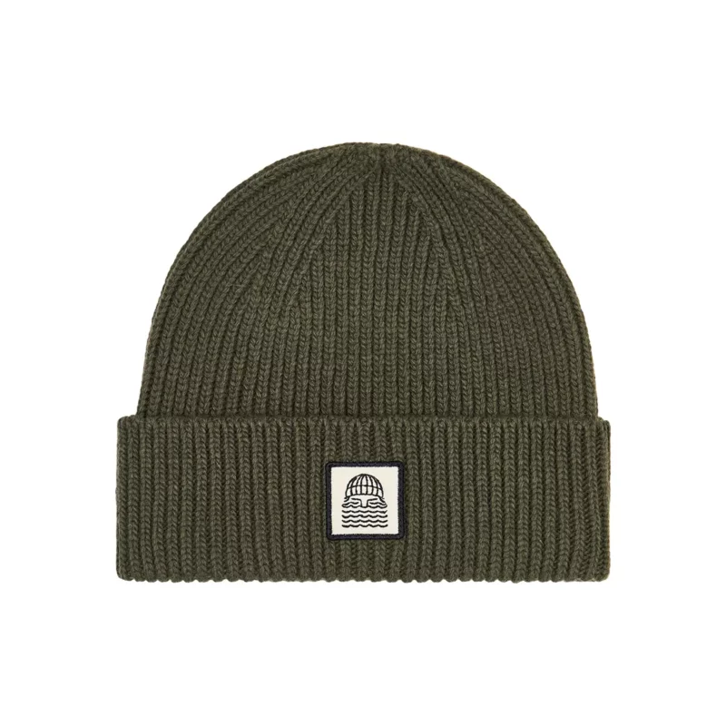 olive MINI TO THE SEA beanie