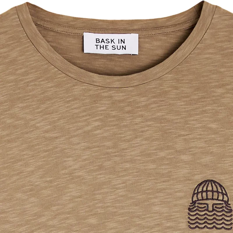 taupe MINI TO THE SEA tee – Image 2