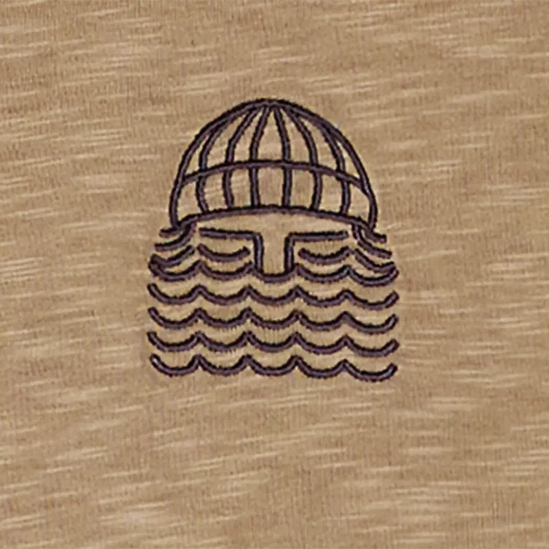 taupe MINI TO THE SEA tee – Image 3