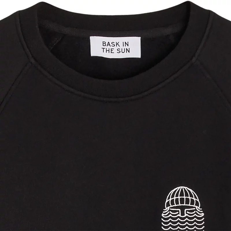 black MINI TO THE SEA sweatshirt – Image 2