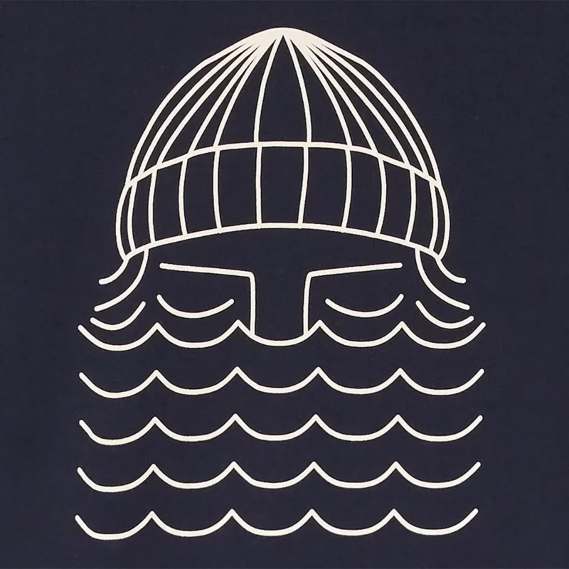 navy TO THE SEA tee – Image 3