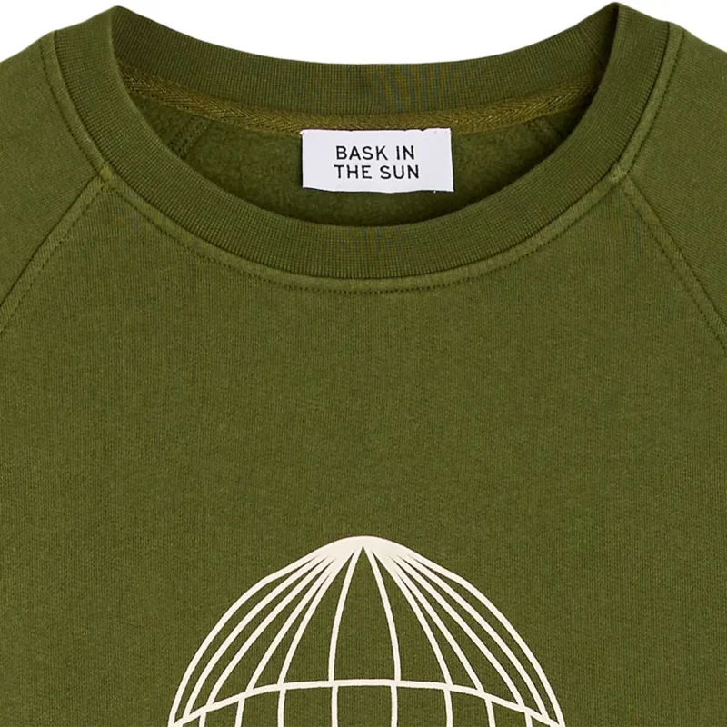 olive TO THE SEA sweatshirt – Image 2