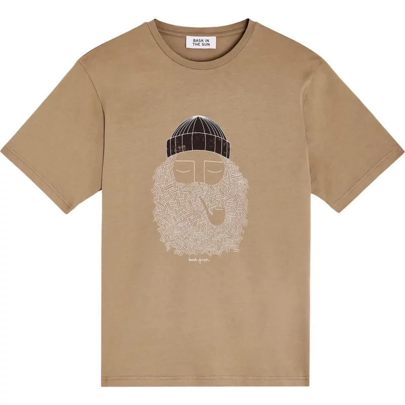taupe SMOKING PIPE tee