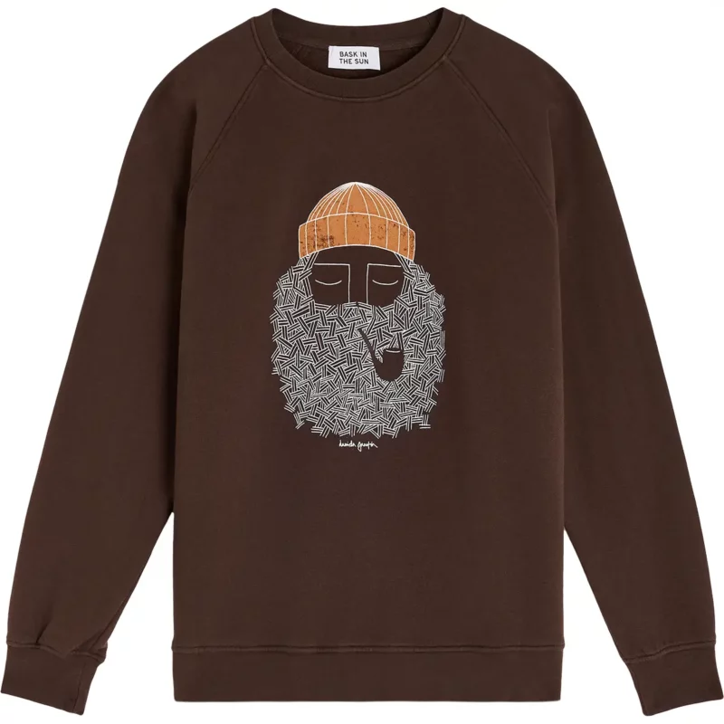 chocolate SMOKING PIPE sweatshirt