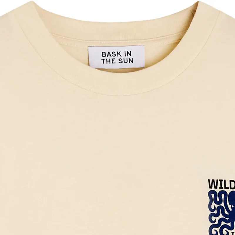 cream PULPO tee – Image 3