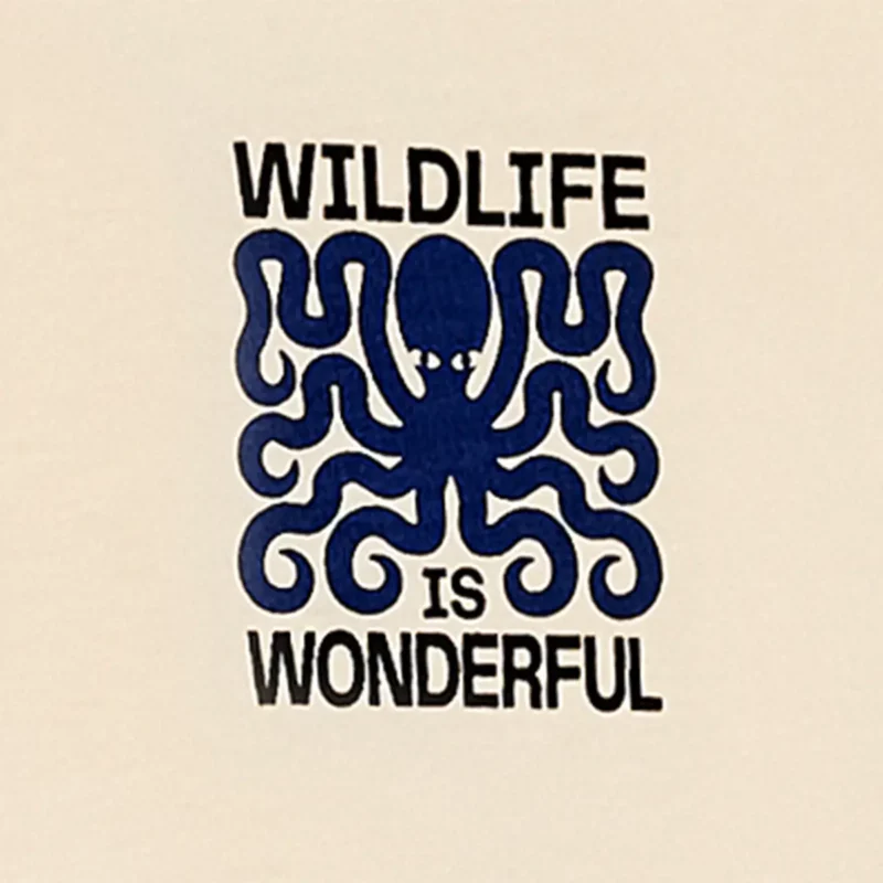 cream PULPO tee – Image 4
