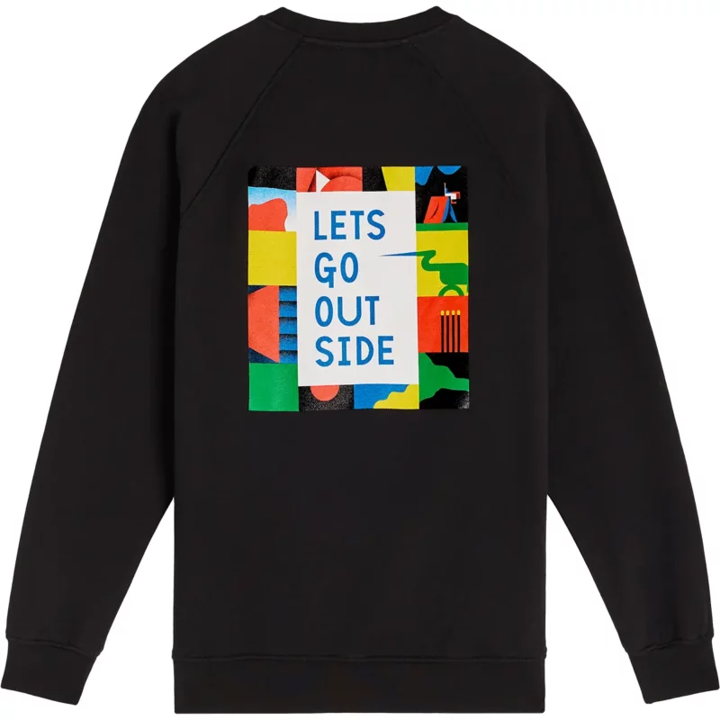 black OUTSIDE sweatshirt – Image 3