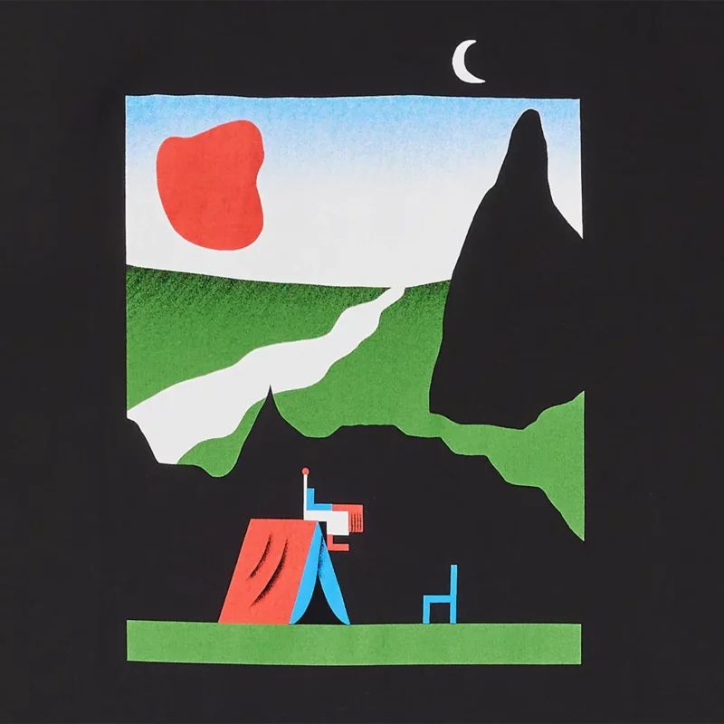 black MOON tee – Image 4