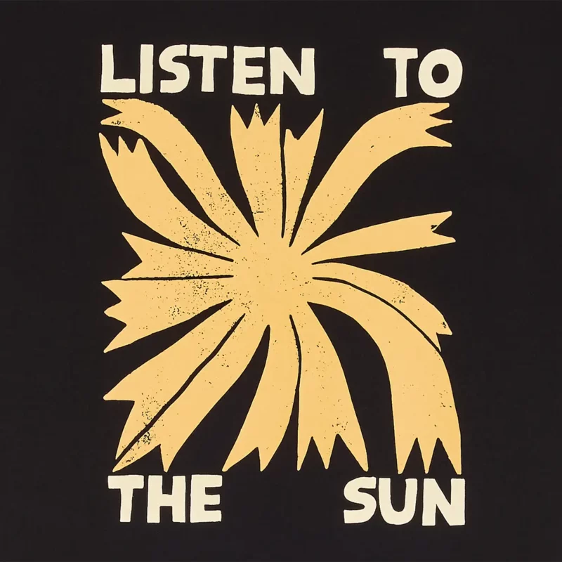 black LISTEN tee – Image 4