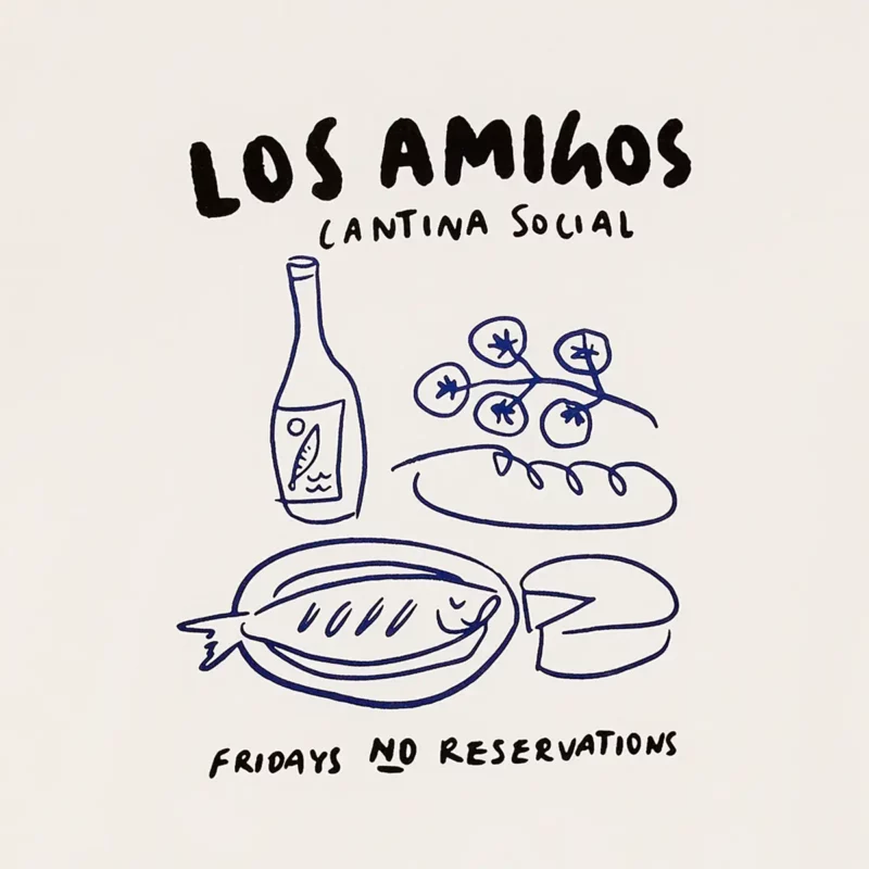 natural AMIGOS tee – Image 2
