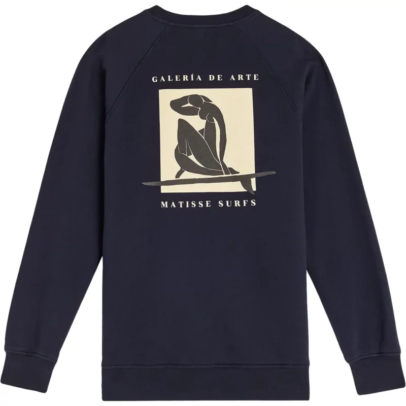 navy MATISSE sweatshirt – Image 3