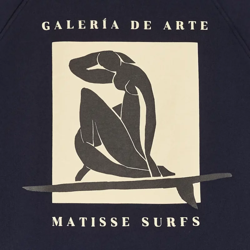 navy MATISSE sweatshirt – Image 4