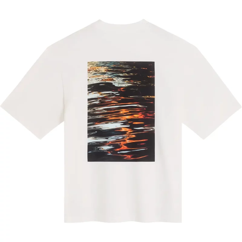 White FLUIDITY TEE – Image 3